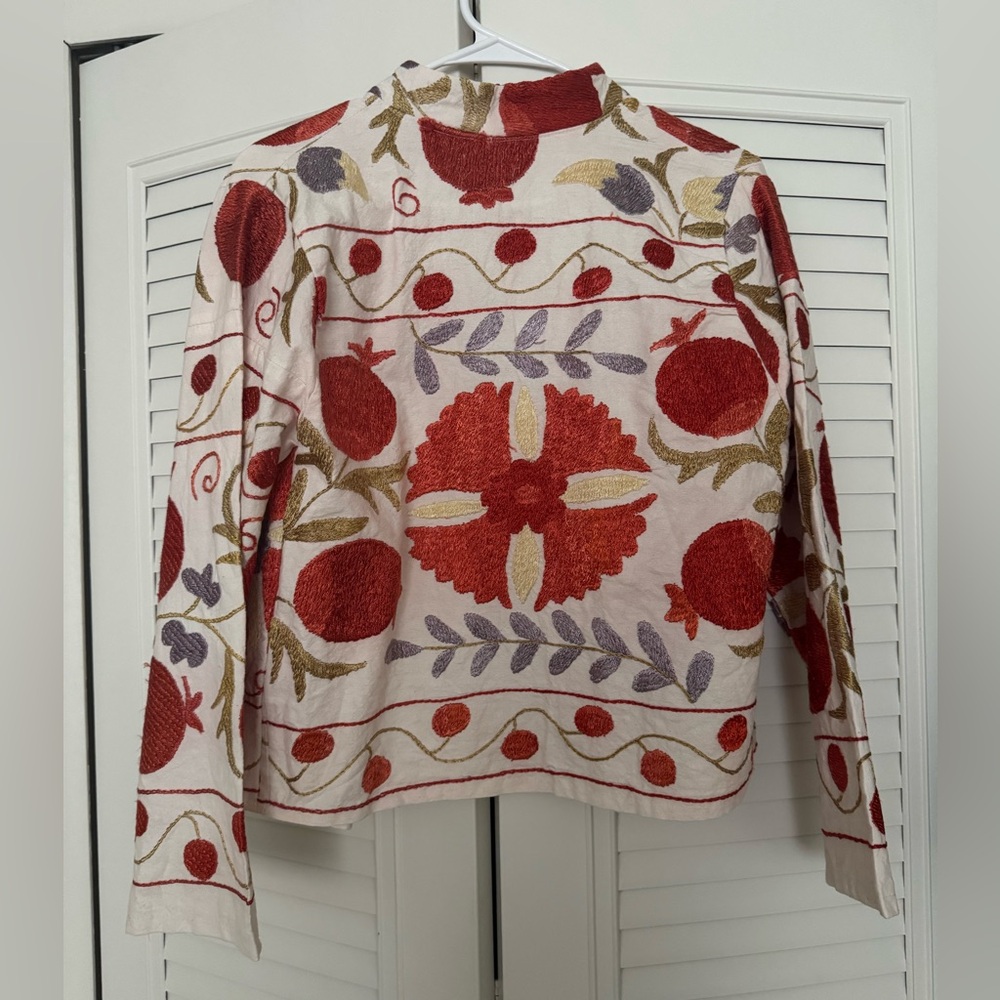 Embroidered jacket blazer Size XS-S